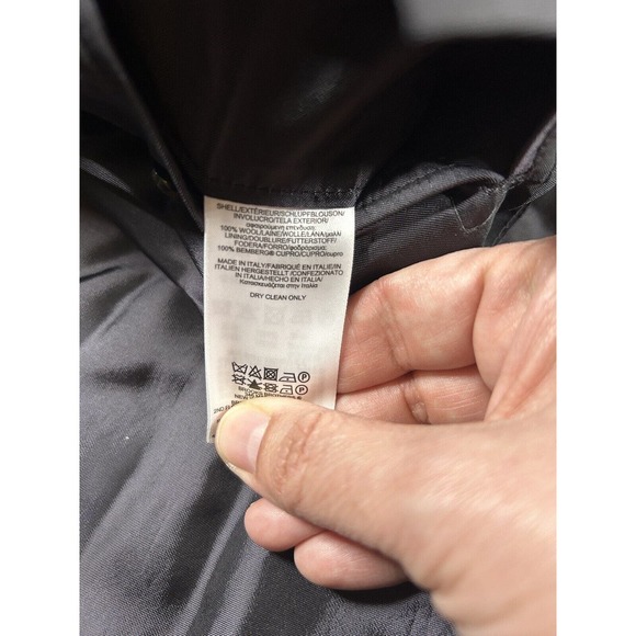 Brooks Brothers 1818 Men's Golden Fleece Madison Charcoal Pin Stripe Blazer 41R - Picture 8 of 14